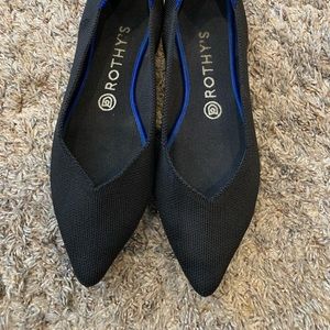 Rothys Black Pointed Toe